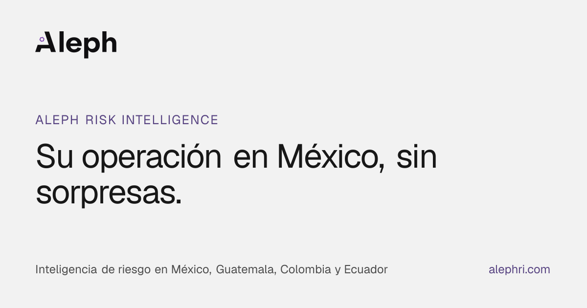 Servicios: central 24/7 y analistas · Aleph